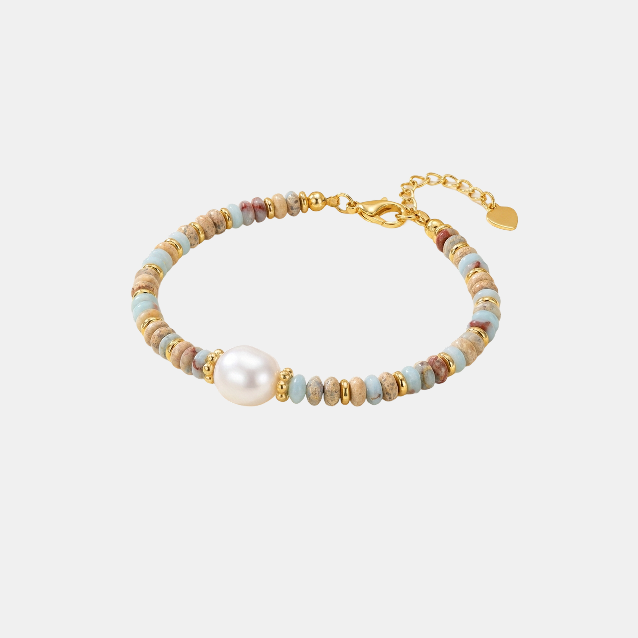 Pastel Pearl Bead Bracelet