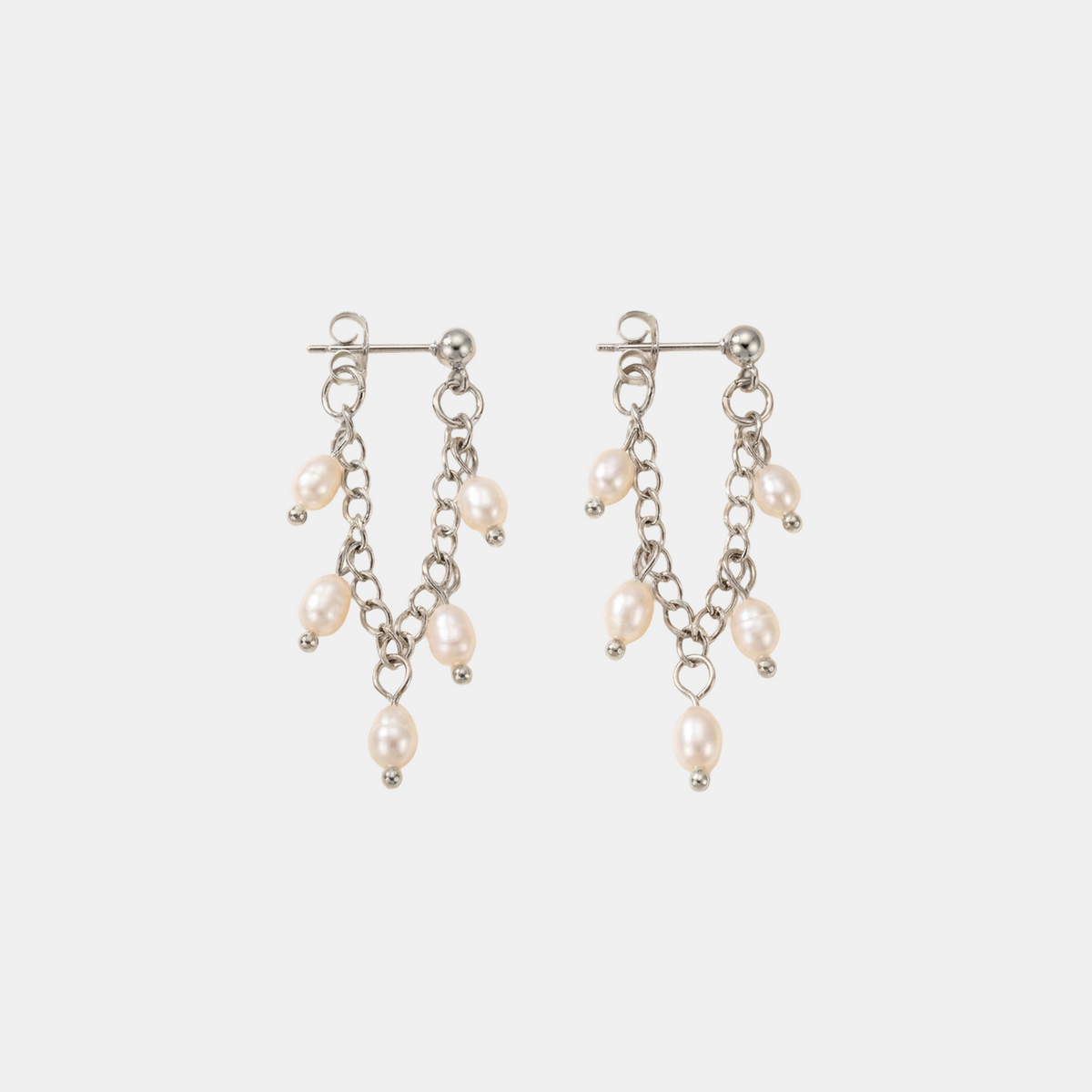 Waterfall Pearl Earring