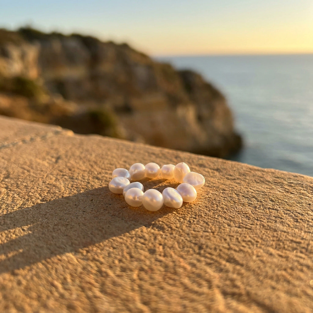 Coastal Pearl Ring